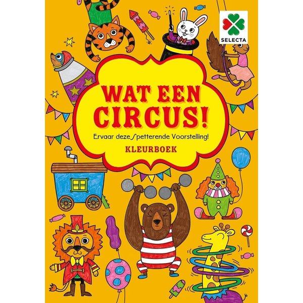 Selecta Kleurboek Wat een circus!