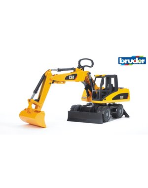 Bruder 2445 - Caterpillar mobiele bandenkraan