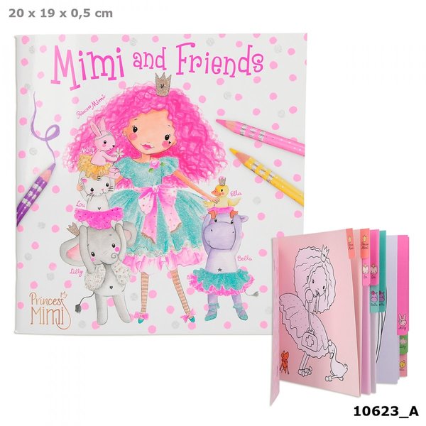 TopModel Prinsess Mimi Kleurboek