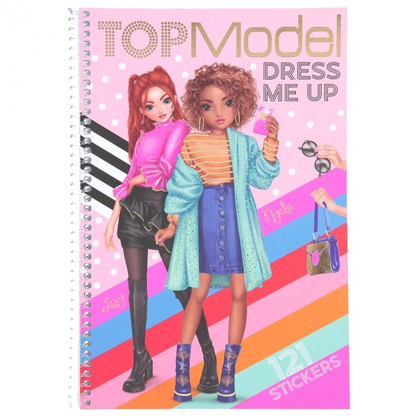 TopModel Dress me up stickerboek