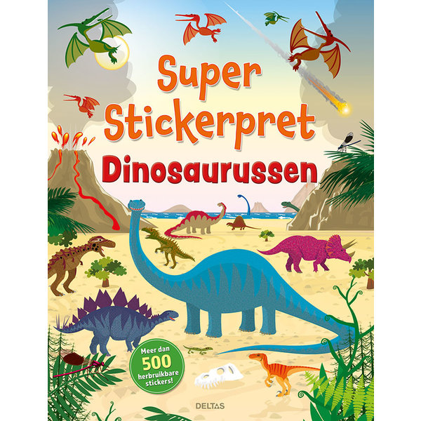 Super stickerpret - Dinosaurussen