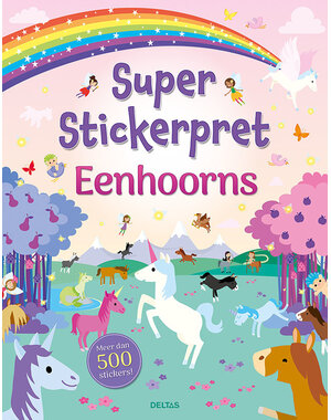  Super stickerpret - Eenhoorns