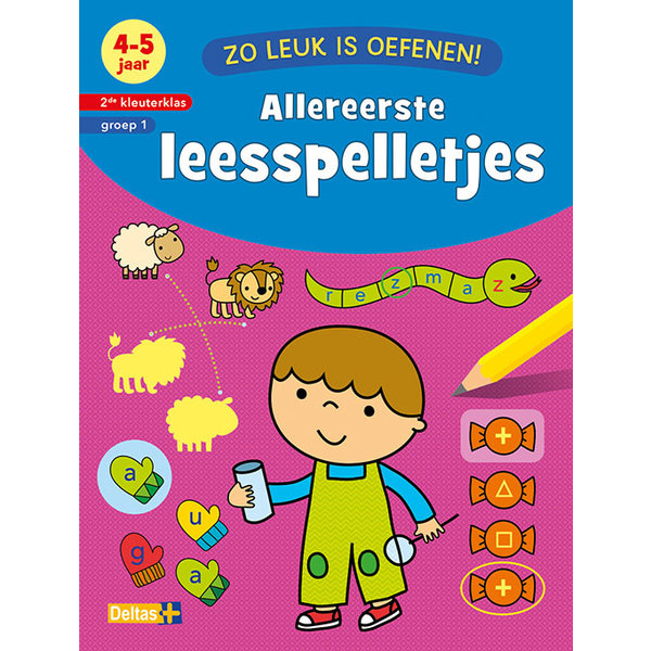 Zo leuk is oefenen! Allereerste leesspelletjes (4-5 jr)