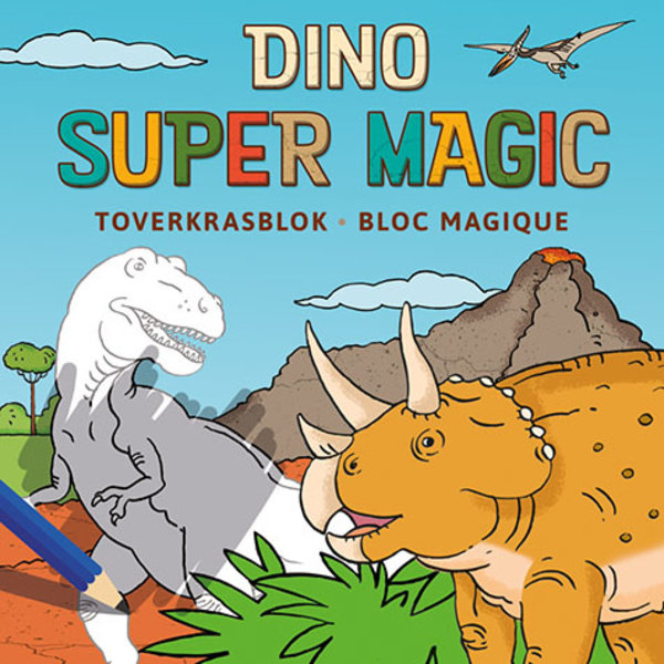 Deltas Toverkrasblok - Dino