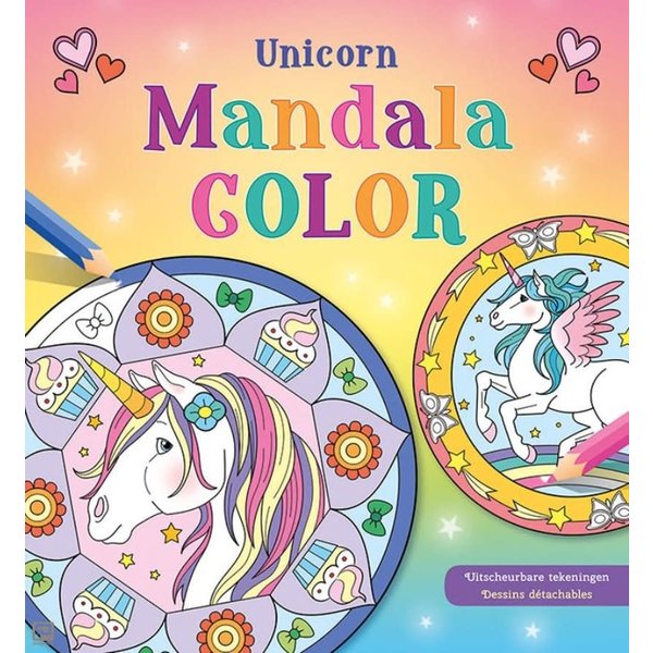 Deltas Mandala Color Unicorn