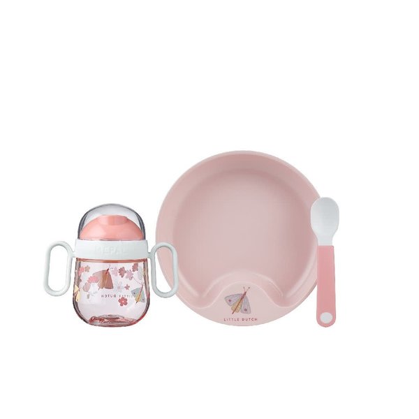 Mepal Flowers en Butterflies Babyservies, 3 delig