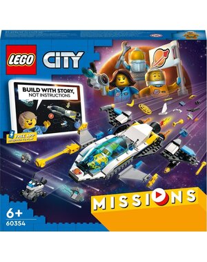 LEGO 60354 - Ruimteschip voor verkenningsmissies op Mars (uitlopend)