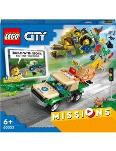 LEGO 60353 - Wilde dieren reddingsmissies (uitlopend)