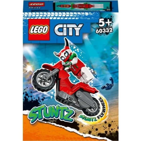 LEGO 60332 - Roekeloze Scorpion stuntmotor