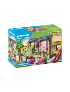 Playmobil 70995 - Rijlessen met paardenboxen