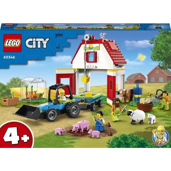 LEGO 60346 - Schuur met boerderijdieren