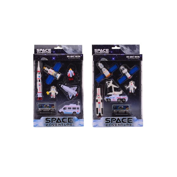 JohnToy Space shuttle speelset, 2 assorti