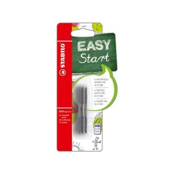 Stabilo Vulpotlood Easy Ergo 3.15 mm navulling, 6 stuks