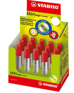 Stabilo Vulpotlood Easy Ergo 1.4 mm navulling, 3 stuks