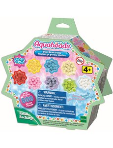 Aquabeads 31603 - Sterrenparels navulling - 800 stuks