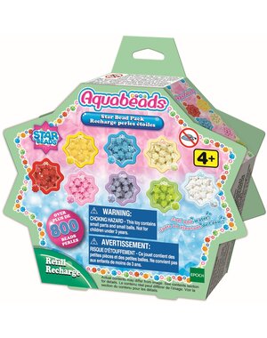 Aquabeads 31603 - Sterrenparels navulling - 800 stuks