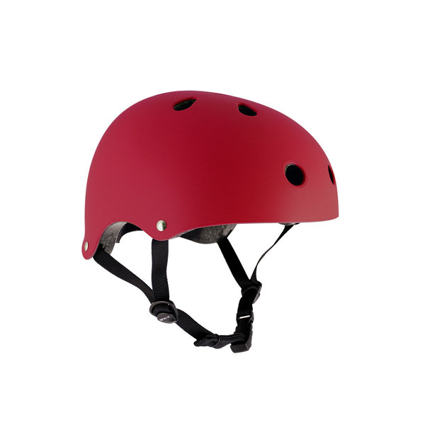 SFR Helm mat rood, maat S-M, 53-56 cm