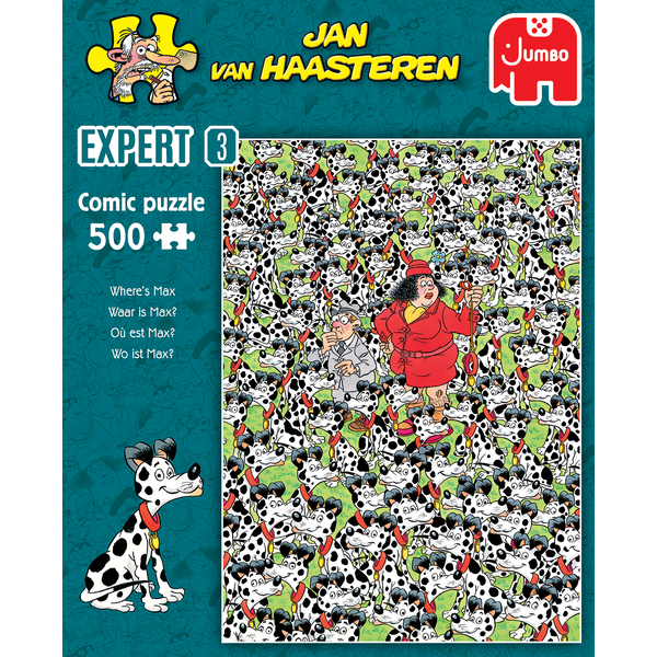 Jumbo JVH Expert 3 - Waar is Max? - 500 st.