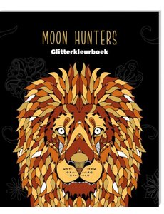 Interstat Glitter kleurboek Ultimate Black Edition - Moon Hunters