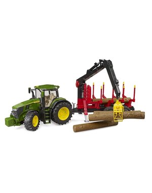 Bruder 3154 - John Deere 7R 350 houttransport