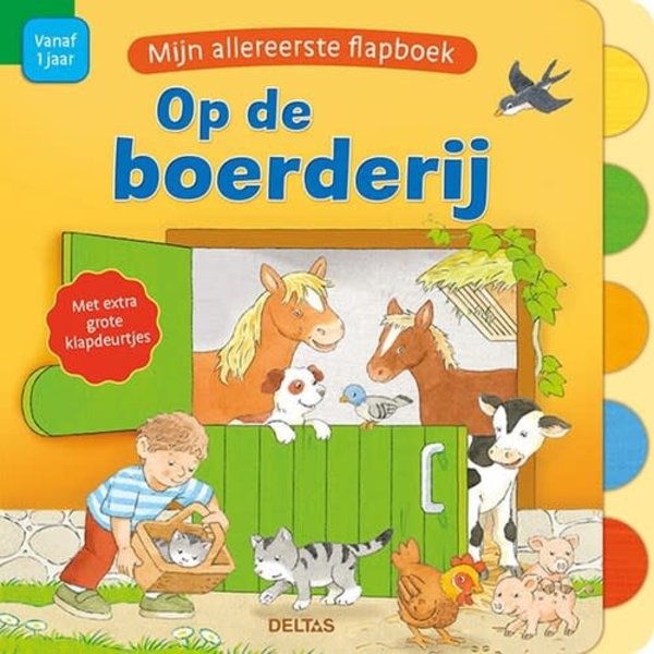 Deltas Mijn allereerste flapboek op de boederij