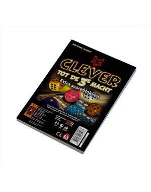 999 Games Clever tot de 3e macht - scoreblok