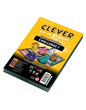 999 Games Clever tot de 3e macht challenge - scoreblok