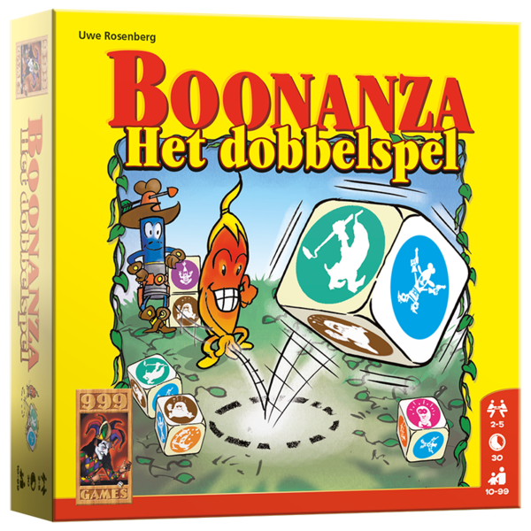 999 Games Boonanza - het dobbelspel