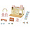 Sylvanian Families 5670 - Creche babykasteel met schoolbus, giftset