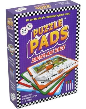 Puzzle pads - Zoekplaat race