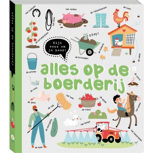 Image Books Kijk eens om je heen - Alle dingen op de boerderij