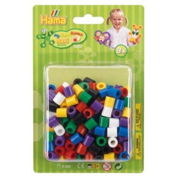 Hama Maxi strijkkralen mix primair - 250 st.