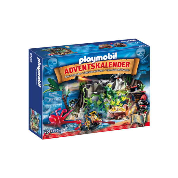 Playmobil 70322 - Adventskalender Schattenjacht in de piraten inham