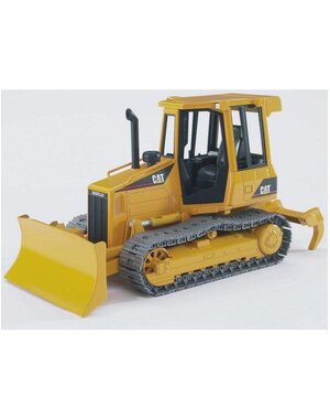 Bruder 2443 - Caterpillar kleine bulldozer met rupsbanden