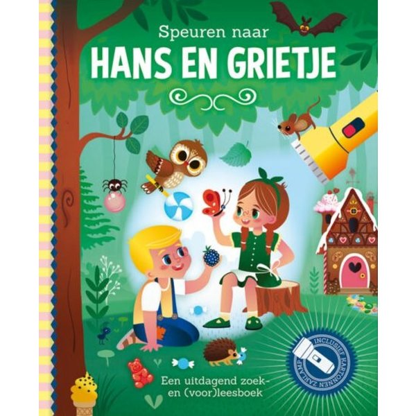 Lantaarn publishers Zaklampboek - Speuren naar Hans en Grietje