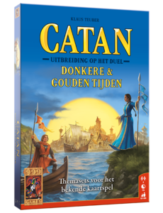999 Games Catan - Donkere en gouden tijden, uitbreiding op Het Duel