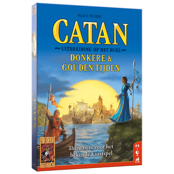 999 Games Catan - Donkere en gouden tijden, uitbreiding op Het Duel