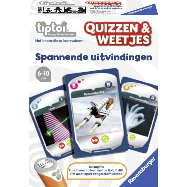 Ravensburger Quizzen en weetjes spannende uitvindingen