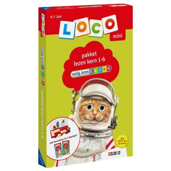 Loco Mini - Veilig leren lezen - Pakket Lezen Kern 1-6