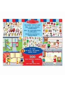 Melissa & Doug Herbruikbaar stickerboek mijn stad