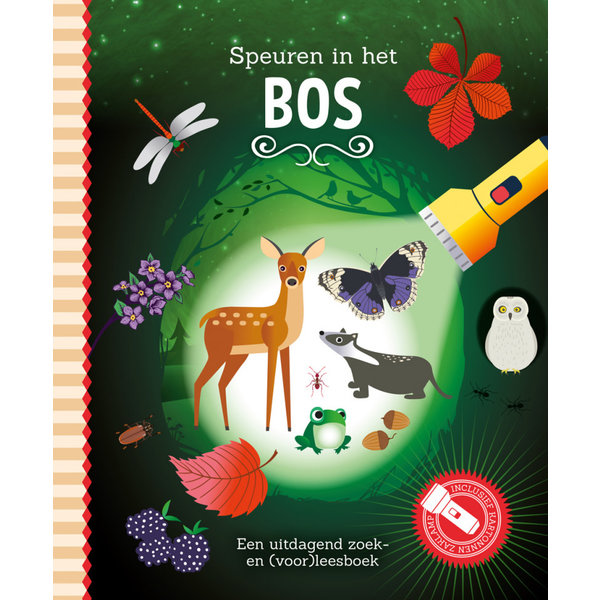 Lantaarn publishers Zaklampboek - Speuren in het bos