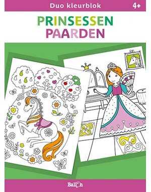 Ballon Duo kleurboek Prinsessen en Paarden