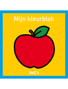 Ballon Kleurblok Appel