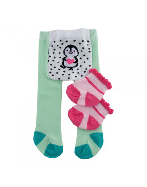 Heless Maillot met sokken - Pinguïn