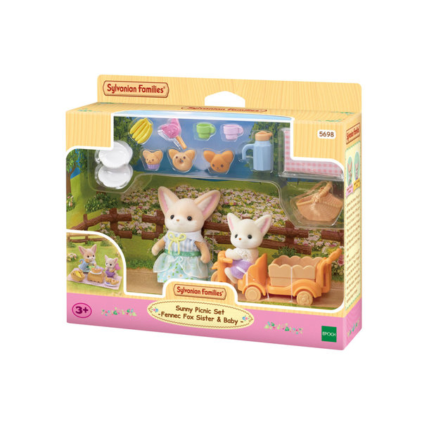 Sylvanian Families 5698 - Picknickset Woestijn zus baby