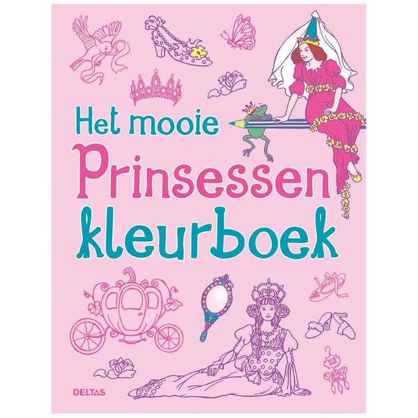 Deltas Het mooie prinsessen kleurboek