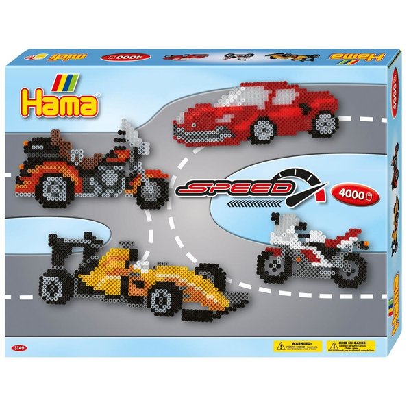 Hama Strijkkralen auto's - 4000 st