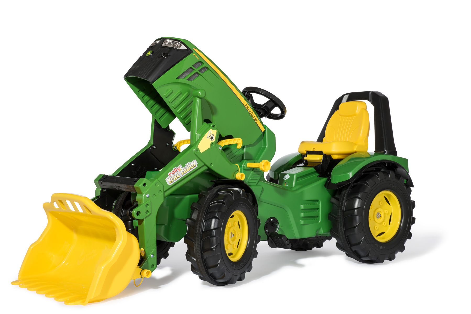 erectie Afleiding Normaal gesproken Rolly Toys X-Trac Premium John Deere 8400R met voorlader - Kidstoys
