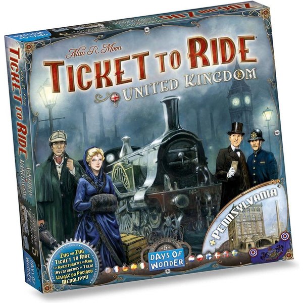 Days of Wonder Ticket to Ride - UK/Pennsylvania