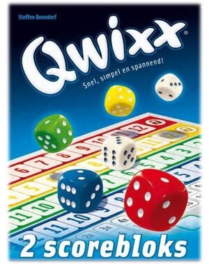 White Goblin Games Qwixx - Scoreblok 2 stuks